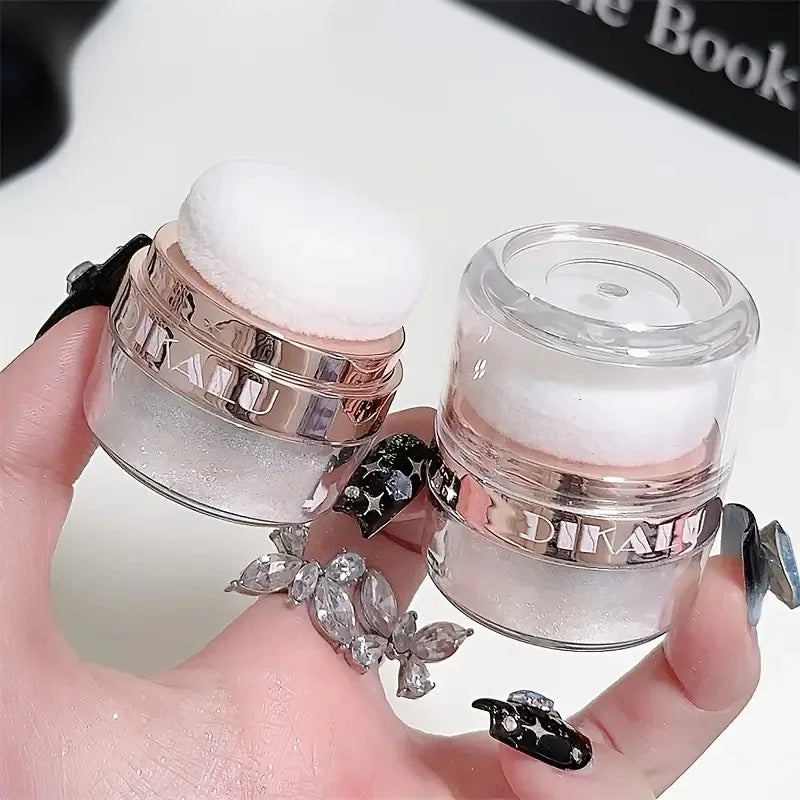 Polvos iluminadores Glitter Fairy para novias, polvos iluminadores para bodas, polvos corporales con purpurina para crear maquillaje brillante, ideales para regalos o fiestas.