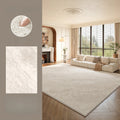 Alfombra de gran tamaño para sala de estar, alfombra gruesa y mullida de estilo moderno para dormitorio, alfombra suave y esponjosa para estudio, alfombra lavable para el hogar.