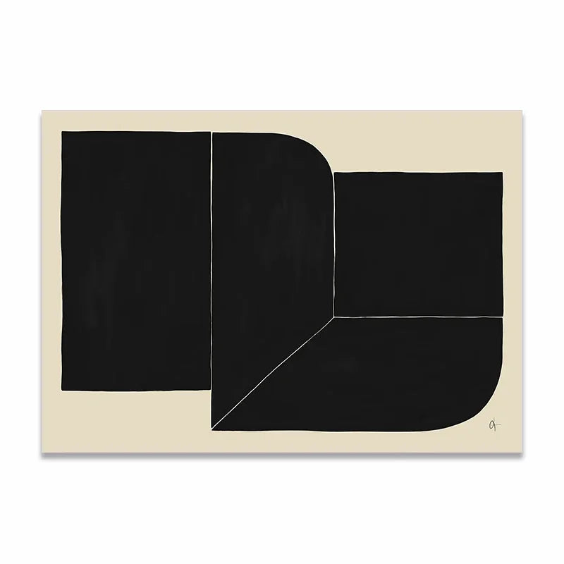 Arte mural minimalista escandinavo, moderno, retro, abstracto, lienzo HD, impresión en póster, decoración para el hogar, dormitorio, sala de estar.