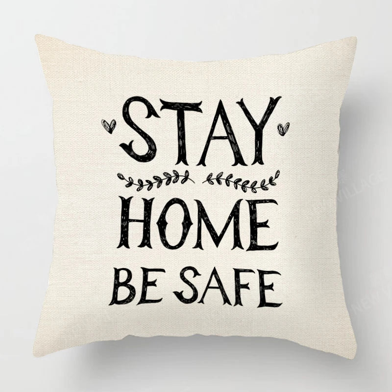 Funda de almohada de lino con estampado geométrico en blanco y negro para sofá o sofá. Decoración para el hogar. Se puede personalizar para ti. Tamaños disponibles: 40x40, 45x45, 50x50 y 60x60.