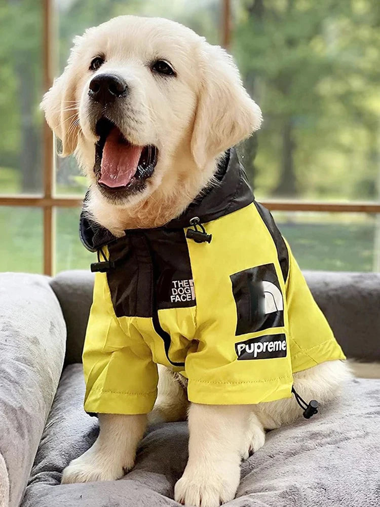 Abrigo impermeable para perros, chubasquero reflectante para perros, ropa de exterior para perros, chaqueta con capucha para perros pequeños, medianos y grandes. Suministros para mascotas.