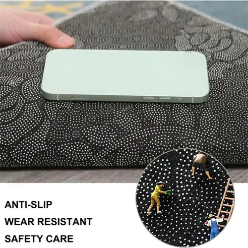 Alfombra para el suelo de la cocina, el dormitorio, la sala de estar, la mesita de noche, el pasillo, la alfombra suave lavable, antideslizante, el felpudo de entrada del baño.