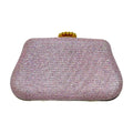Bolso de noche de lujo de alta gama para mujer, bolso de fiesta con purpurina para bodas, bolso de mano, bolso de hombro con cadena.