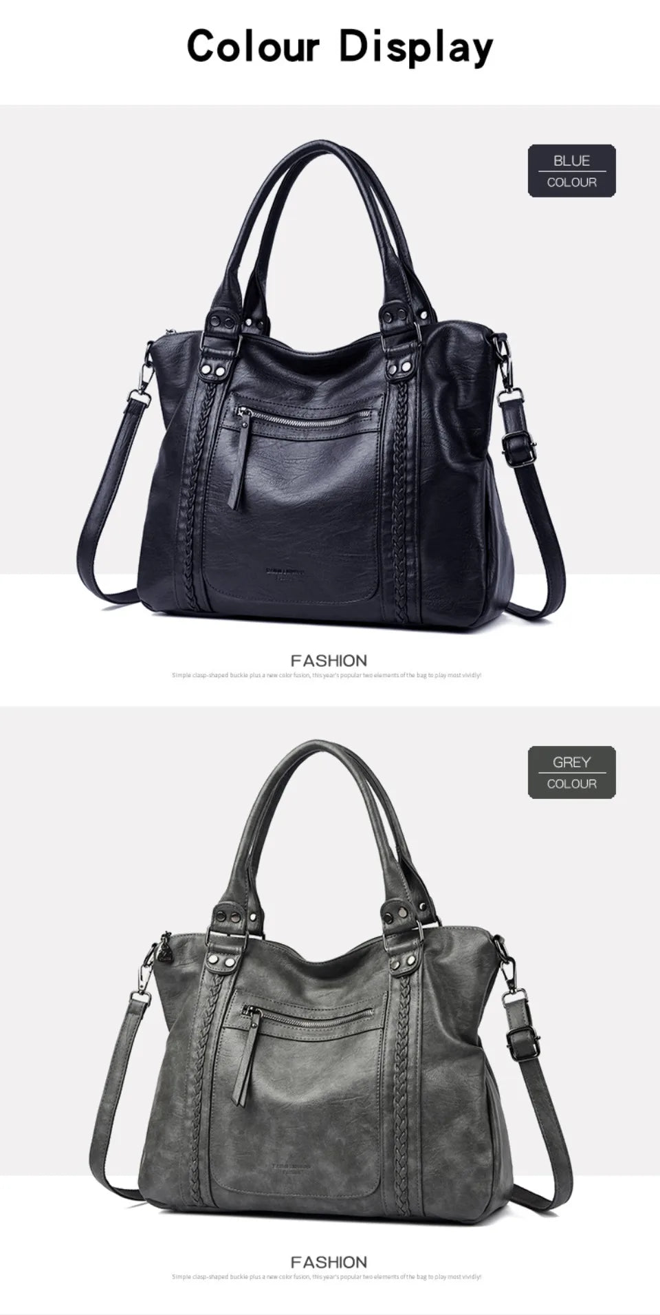 Bolsos de hombro y bandolera de piel suave de marca auténtica para mujer, bolsos de mano de lujo, bolsos de diseñador informales tipo tote y bandolera.