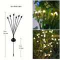 Luces solares tipo luciérnaga de 6/8/10 litros, impermeables, para decoración de exteriores, jardín y paisajes. Ideales para decoración festiva.