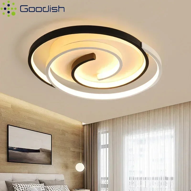Lámparas de techo minimalistas nórdicas LED modernas tipo candelabro para decoración del hogar, ideales para cocina, sala de estar, comedor, dormitorio y recibidor.