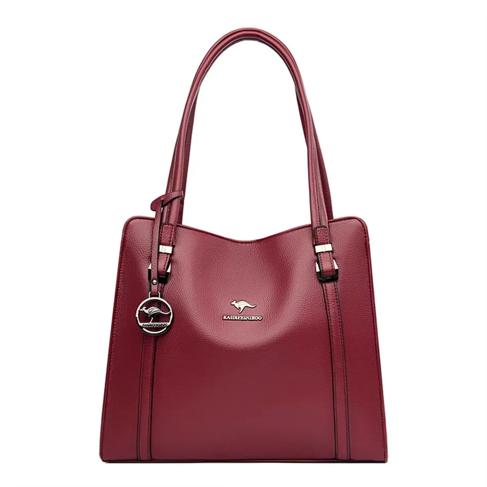 Bolso de mano de lujo con estampado de moda, gran capacidad, piel suave, bolso bandolera para mujer, bolso de hombro/bandolera, bolso de mano de diseño para mujer, bolso de mano informal.
