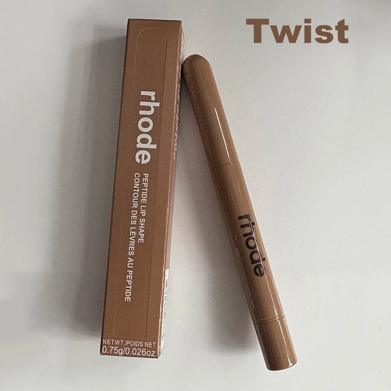 Lápiz delineador de labios con péptidos de la marca Skin, delineador de labios de larga duración, lápiz de maquillaje, labial, rubor en polvo, brillo labial, colorete, rubor, maquillaje