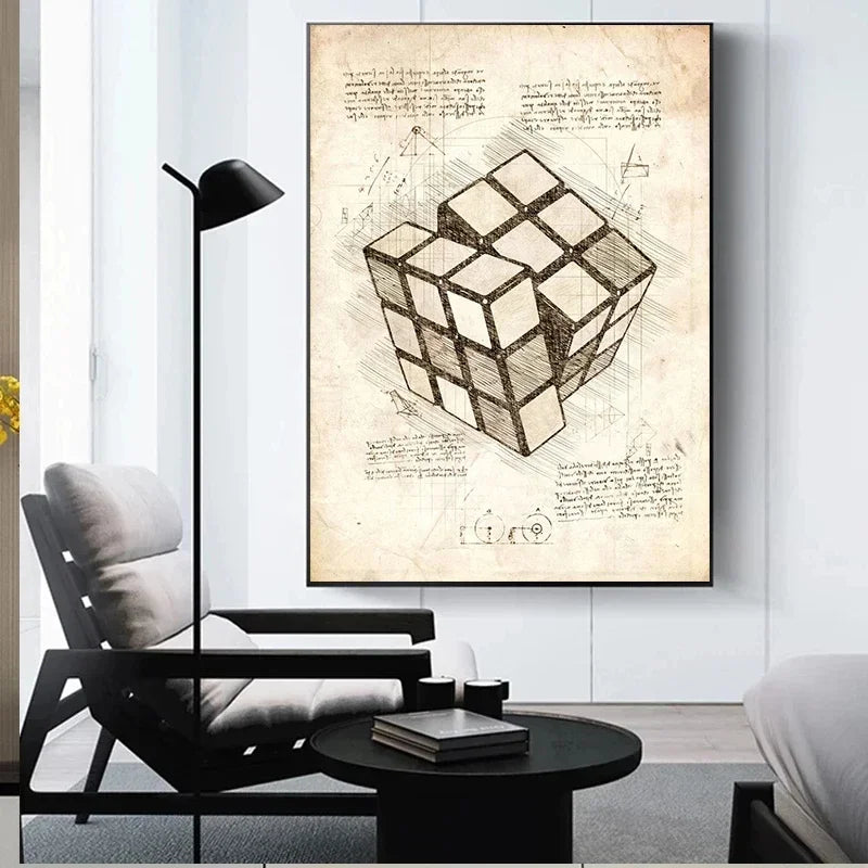 Póster de juego de realidad virtual con diseño vintage pop, cuadros, lienzos, decoración para sala de jugadores y hogar.