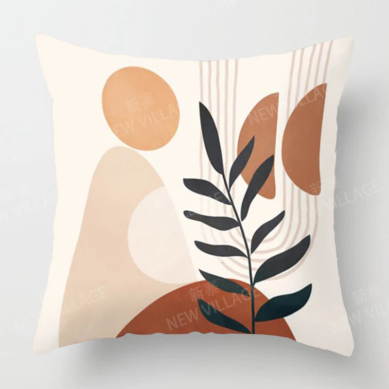 Funda de almohada/cojín para sofá, decoración moderna nórdica de lujo para el hogar, otoño, 45x45cm 45*45 50x50 60x60cm 40x40 35x35 Abstracto Geométrico