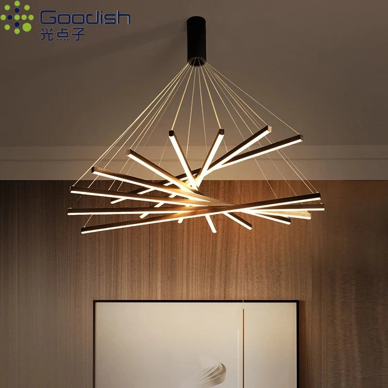 Lámparas colgantes LED nórdicas modernas redondas para decoración del hogar, ideales para cocina, sala de estar, comedor o habitación infantil. Lámpara de araña minimalista.