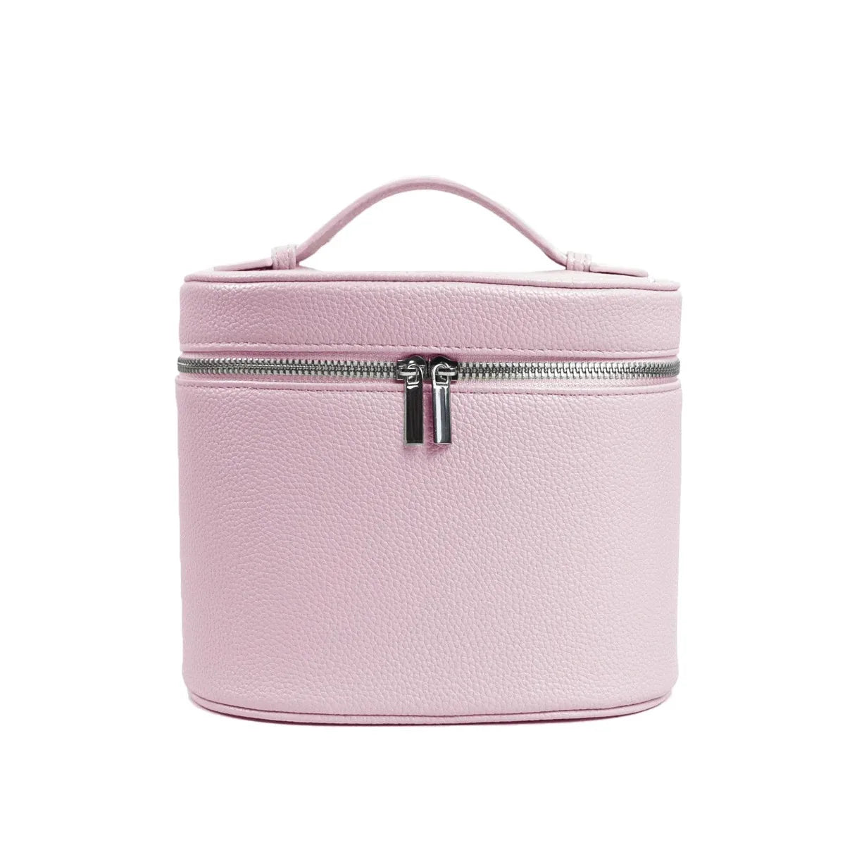 Bolsa de viaje portátil personalizable con nombre personalizable - Neceser extraíble con compartimento separado para artículos de aseo - Piel granulada