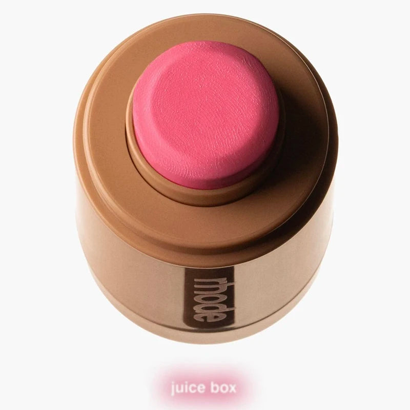 Bálsamo labial de la marca Jelly Bean, brillo labial Spicy Marg Juice Box, rubor de bolsillo, rubor resistente al agua que no se desvanece, labial hidratante