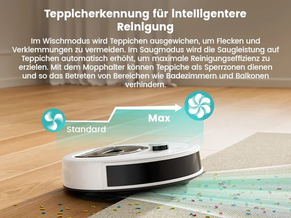 Robot aspirador Lefant M330 Pro M 330S y combinación MIP 5000 Pa dTOF LiDAR Navegación Alexa/Google/WiFi Ideal para T