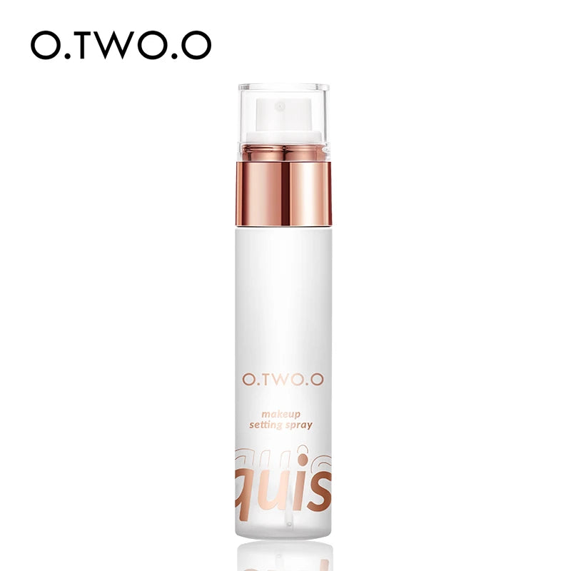 Spray fijador de maquillaje de larga duración. Bruma hidratante de acabado para el rostro. Formación instantánea de película. Fija el maquillaje durante todo el día.