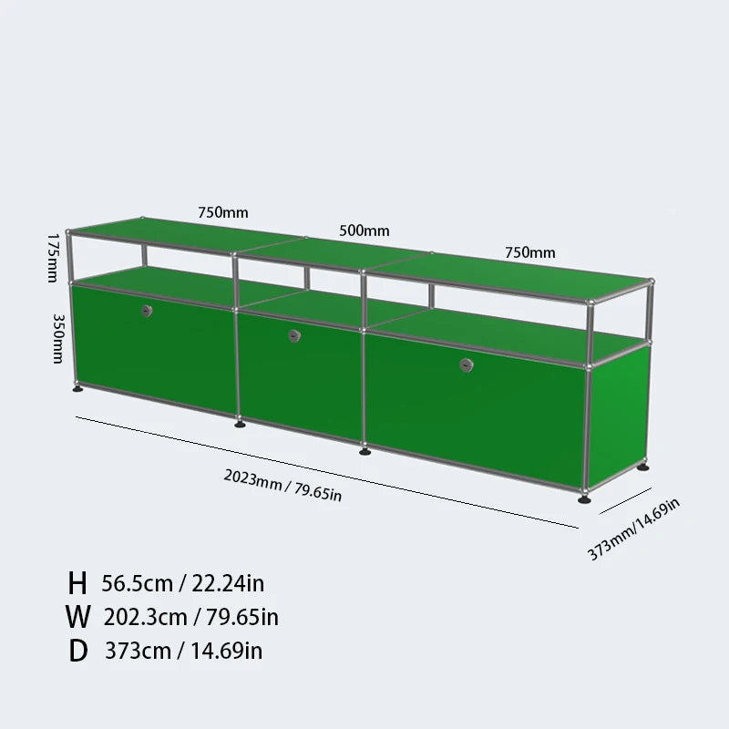 Mueble para TV, armarios de almacenamiento, mueble esquinero, vitrina metálica, módulo para sala de estar, muebles modulares de bricolaje