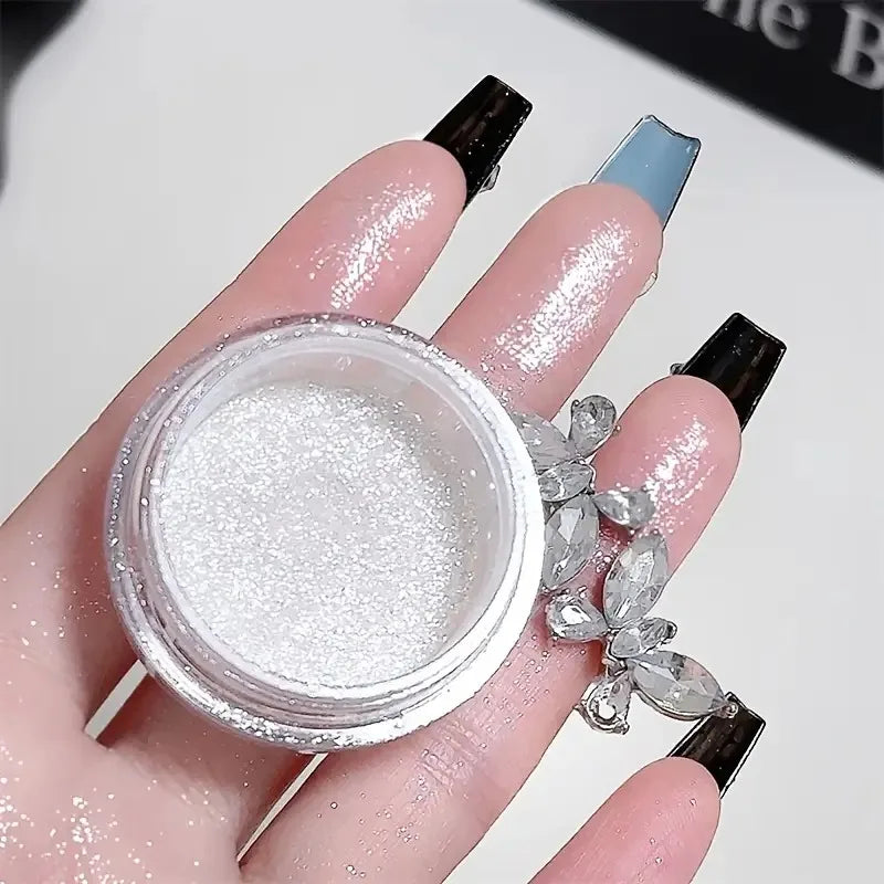 Polvos iluminadores Glitter Fairy para novias, polvos iluminadores para bodas, polvos corporales con purpurina para crear maquillaje brillante, ideales para regalos o fiestas.