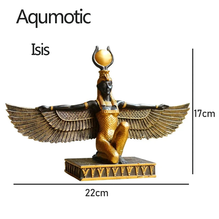 Ojo del dios águila acumótica de aproximadamente 26 cm, santo patrón del faraón, dioses del antiguo Egipto, cultura egipcia, artículos de escritorio para el hogar.