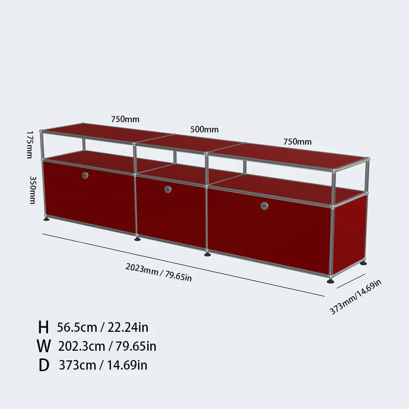 Mueble para TV, armarios de almacenamiento, mueble esquinero, vitrina metálica, módulo para sala de estar, muebles modulares de bricolaje