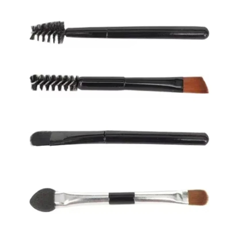 Set de maquillaje para mujer: kit completo de maquillaje, barra de labios, brillo de ojos, delineador, máscara de pestañas, colorete, base de maquillaje, polvos, sombra de ojos resistente al agua, producto para cejas.