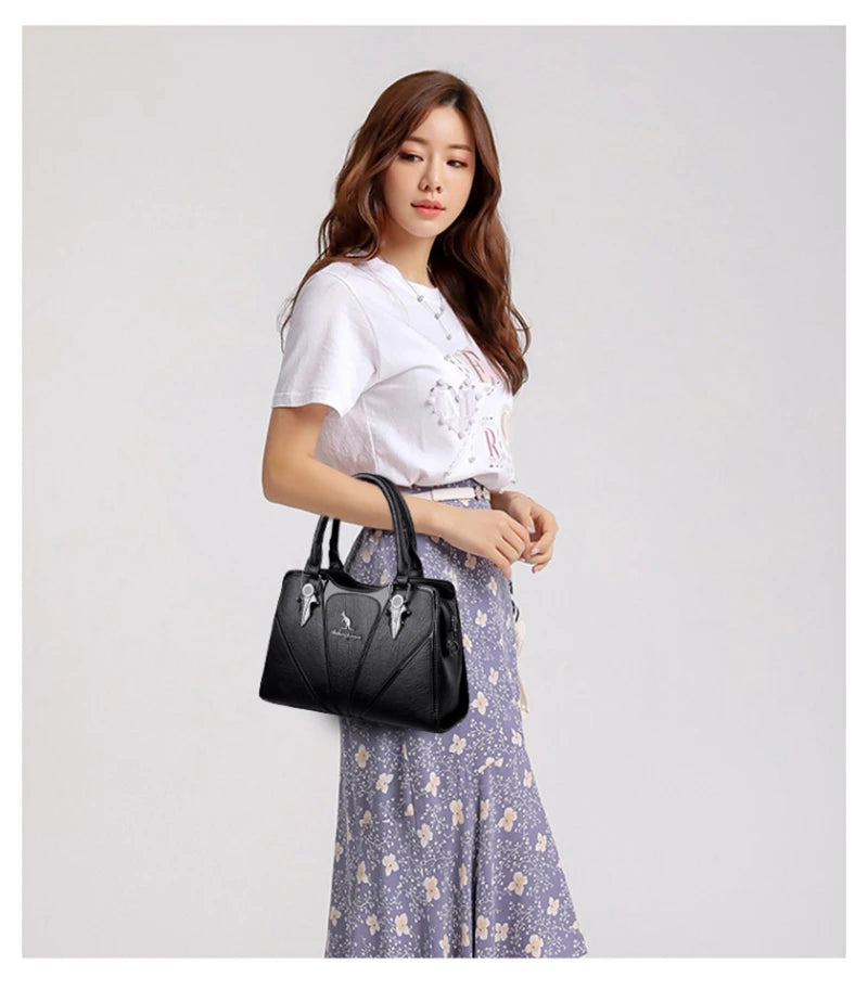 Bolsos de lujo para mujer, bolsos de diseñador, bolsos cruzados de cuero para mujer, bolsos de hombro para mujer, bolsos de mano para mujer Sac a Main 2024 Sac