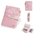 Carteras cortas de mujer Baellerry New Fashion con cremallera, monederos de alta calidad, monedero para mujer con clip para tarjetas desmontable.