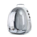 Mochila transportadora para gatos con burbuja transparente de 360° y diseño transpirable: bolsa de viaje espaciosa y ligera para aventuras al aire libre.