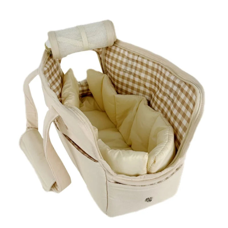 Bolso de hombro portátil Puppy Go Out para perros, bolso para mascotas, gatos, chihuahuas, yorkshire terriers, suministros para perros, adecuado para perros pequeños, transportín para perros