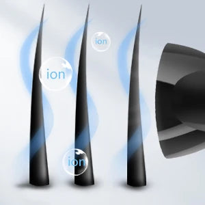Secador de pelo iónico profesional AIGOSTAR, 2400 W con 2 velocidades y 3 ajustes de temperatura, incluye difusor y boquilla concentradora, protección contra sobrecalentamiento para un secado rápido y un potente flujo de aire de hasta 56,88 km/h.