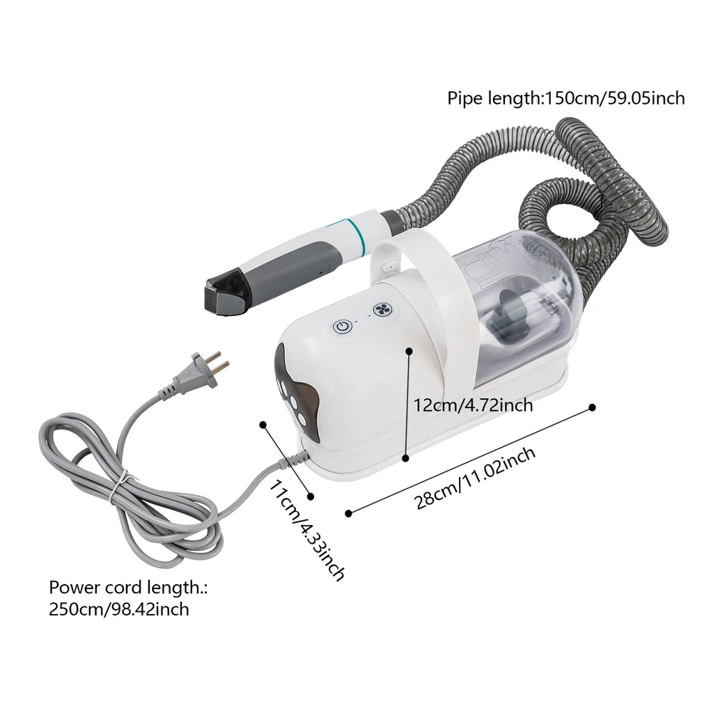 Set multifuncional 7 en 1 de cortapelos con extractor de pelo para perros y gatos, kit de cuidado para mascotas, recortadora de pelo para perros y gatos.