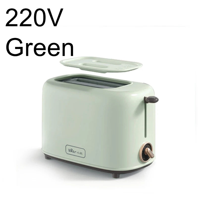 Tostadora de pan para sándwiches, gofrera eléctrica de cocina, horno doble de 220 V, mini tostadora de aire caliente por convección para pan tostado.
