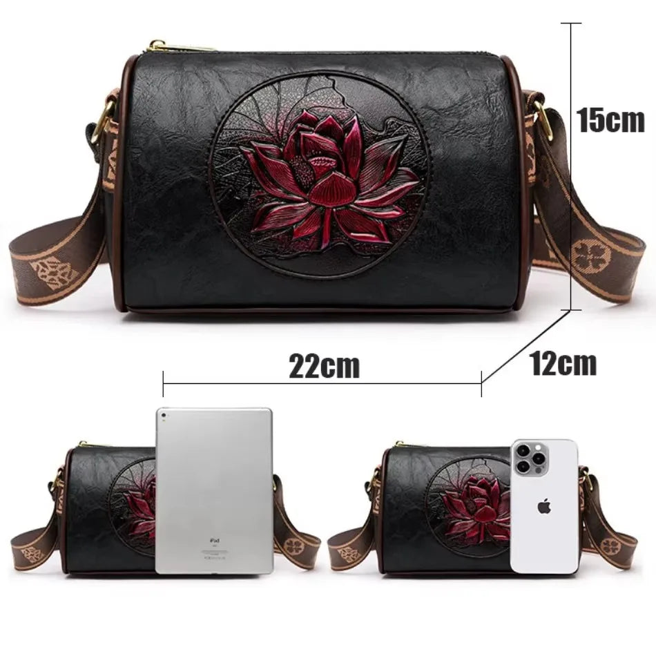 Bolso de mano de lujo con estampado de moda, gran capacidad, piel suave, bolso bandolera para mujer, bolso de hombro/bandolera, bolso de mano de diseño para mujer, bolso de mano informal.