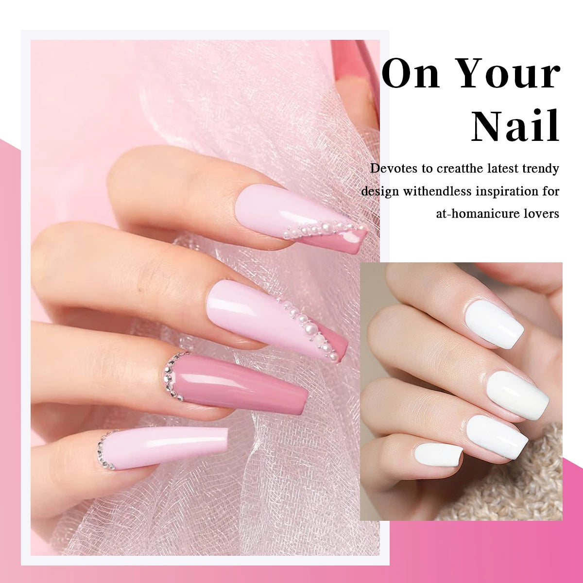 Serie Color Block | Uñas brillantes 0.24 oz Gel de espuma de caramelo moderno Gel de uñas semipermanente para decoración de uñas con efecto goteo LED Salón de uñas DIY Gel de decoración de uñas Sea