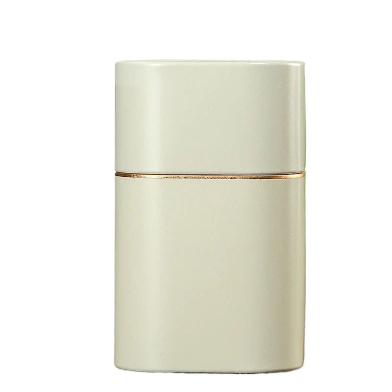 Caja metálica de acero inoxidable para té, mini recipiente portátil de viaje, tarro para azúcar, café, organizador, caja sellada para té, almacenamiento de cocina.
