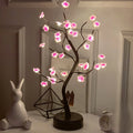 Lámpara de mesa LED con forma de hoja dorada, luces de hadas para árbol de Navidad, luces nocturnas, decoración para el hogar, fiestas, bodas, dormitorios, regalo del Día de la Madre