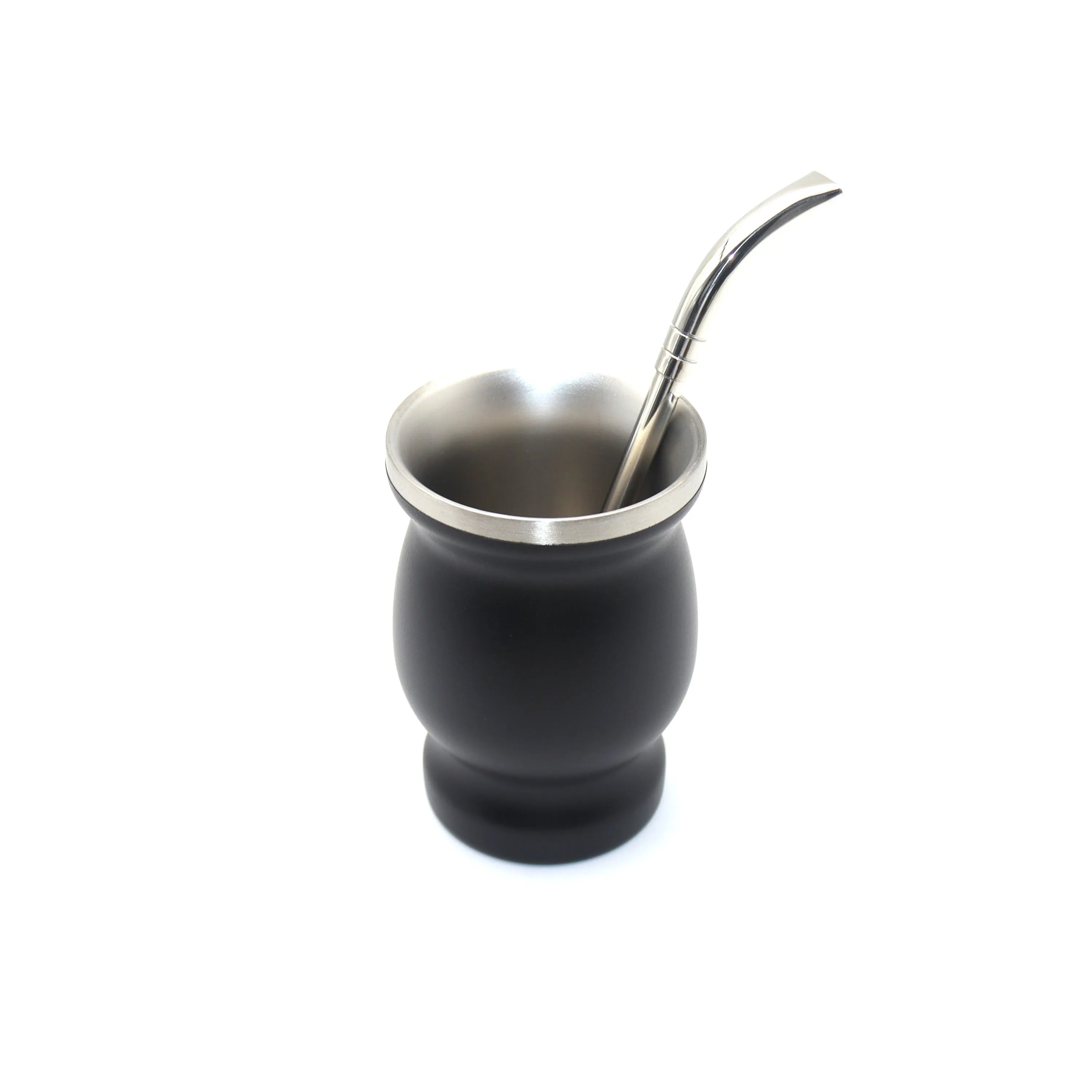 Nueva pajita de acero inoxidable 304, filtro de té, yerba mate, bombilla, cucharas de café reutilizables para beber leche.