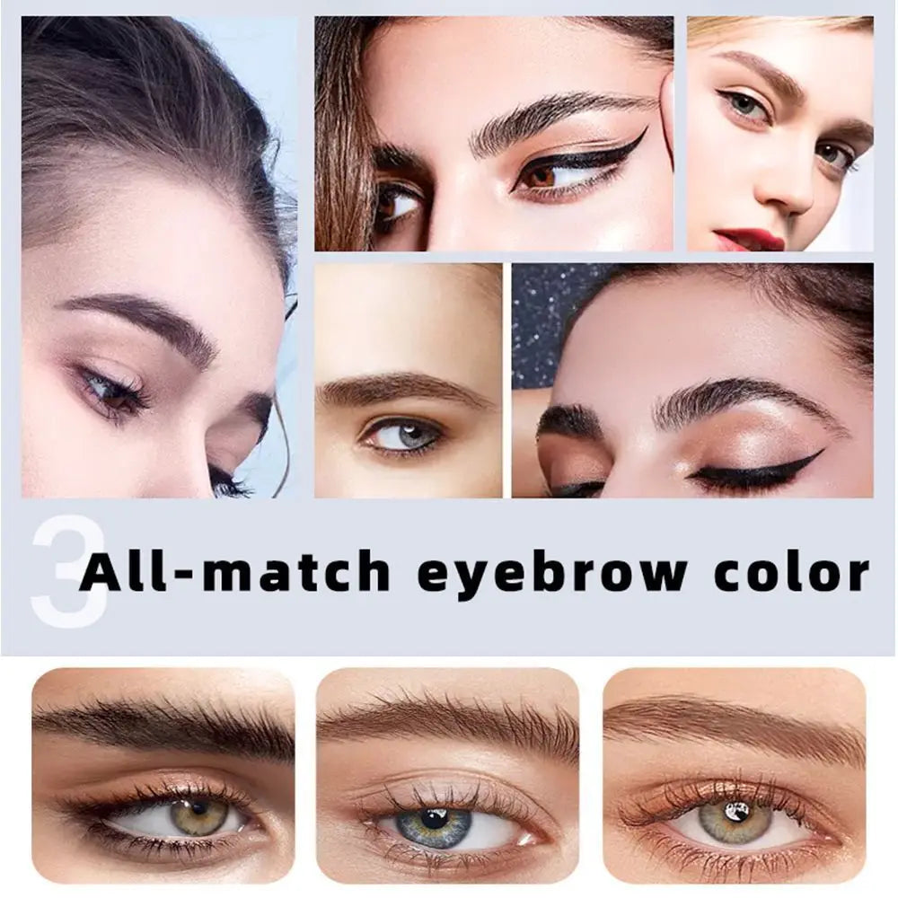 Kit 2 en 1 para teñir pestañas y cejas, herramienta de maquillaje profesional para colorear cejas y pestañas, ideal para uso diario.