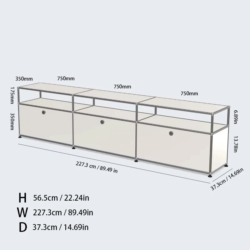 Mueble para TV, armarios de almacenamiento, mueble esquinero, vitrina metálica, módulo para sala de estar, muebles modulares de bricolaje