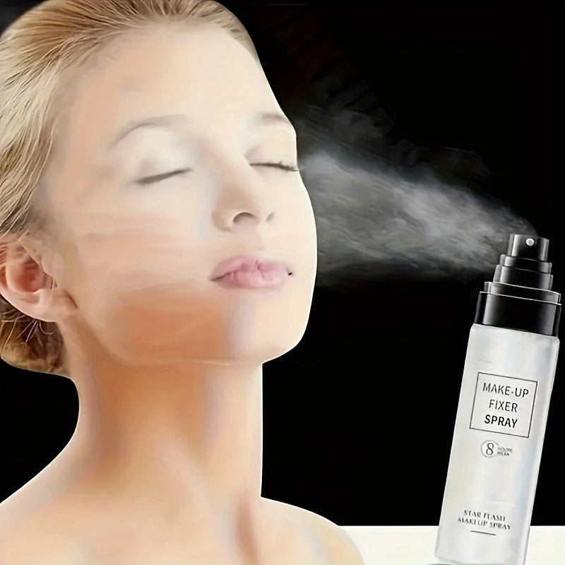 Spray fijador de maquillaje de 100 ml, spray fijador de maquillaje, spray fijador hidratante de larga duración con control de grasa, cosméticos para mujer.