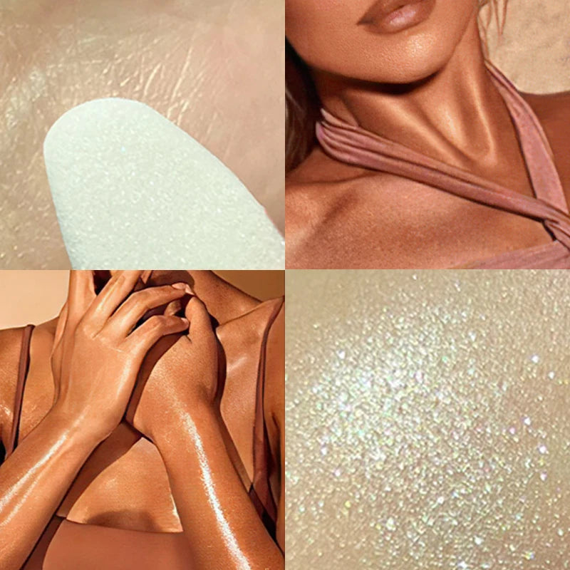 Barra iluminadora Fairy Powder: rubor de contorno brillante para iluminar y definir tus facciones.