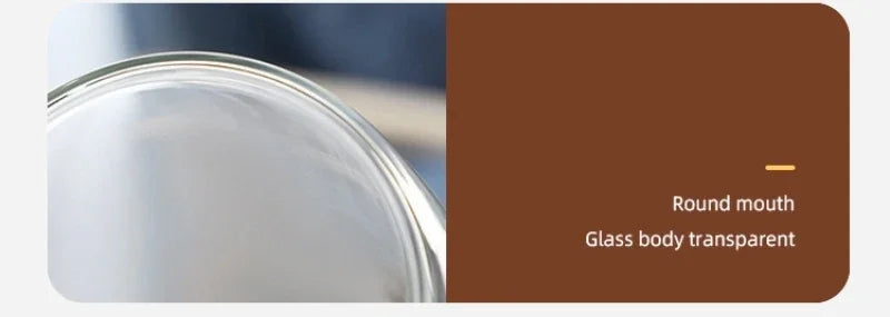 Taza de vidrio de borosilicato de doble pared transparente resistente al calor con asa, ideal para café, leche, zumo o agua. Regalo perfecto para amantes del café.