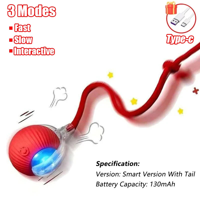 Juego de fundas para pelotas interactivas para gatos, rodadura rápida en bolsa, juguete para gatitos de escondite, juguete interactivo para gatos activado por movimiento, para interiores