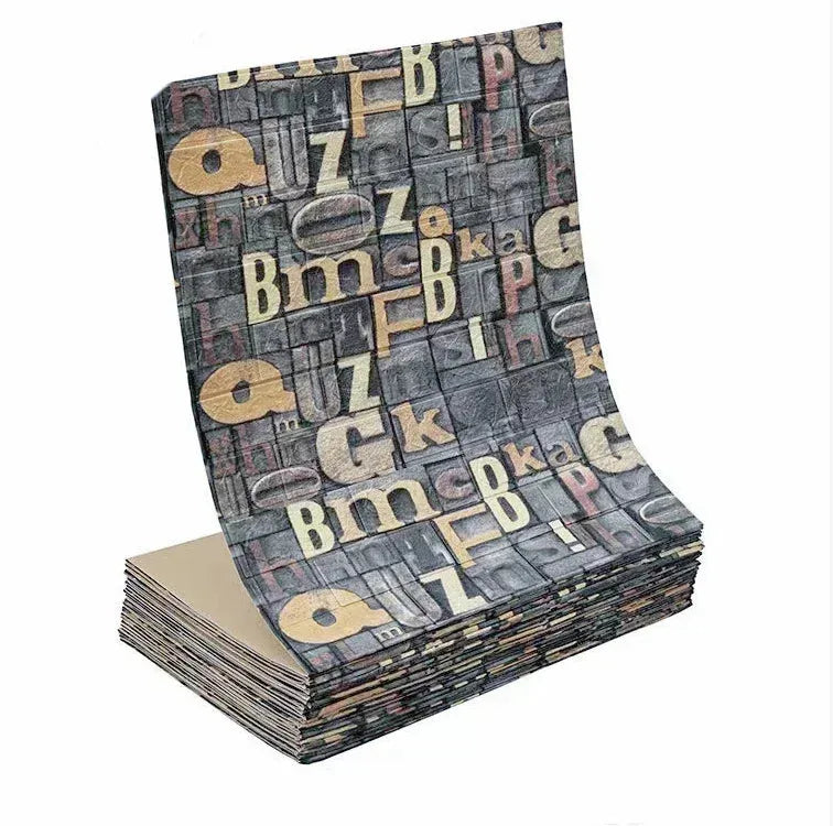 Papel pintado autoadhesivo 3D de 70 cm x 1/5/10 m, continuo, impermeable, con diseño de ladrillo. Ideal para sala de estar, dormitorio, habitación infantil y decoración del hogar.