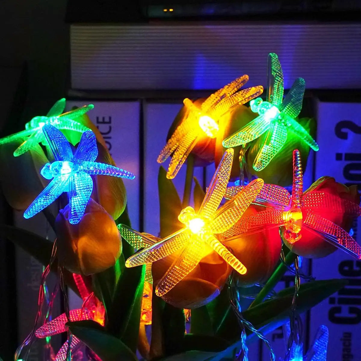1 unidad de guirnalda de luces LED decorativas de 1,5 m con 10 luces, funciona con pilas, para decoración del hogar, jardín, dormitorio, bodas, fiestas de cumpleaños y festivales.