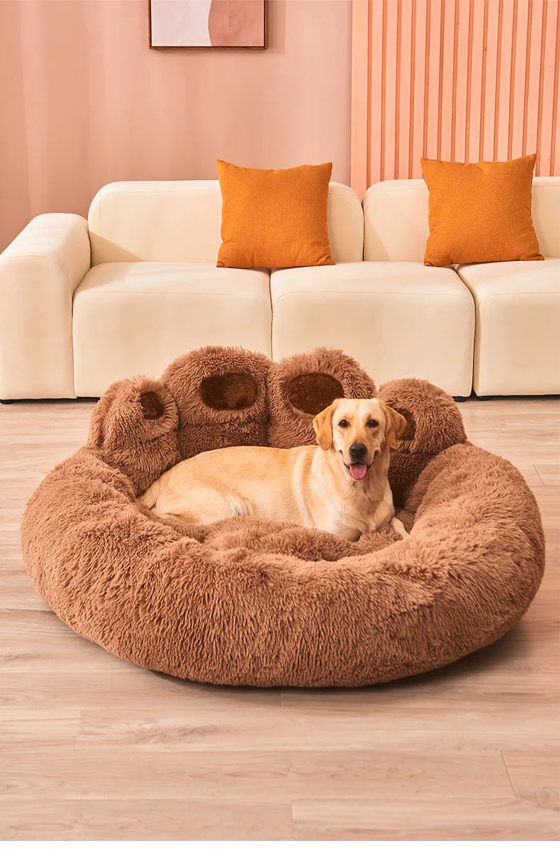 Cama mullida para perros, cálida para invierno, productos para mascotas grandes, sofá pequeño, cestas, caseta para mascotas, colchoneta, suministros para cachorros y gatos, manta para cesta, accesorios