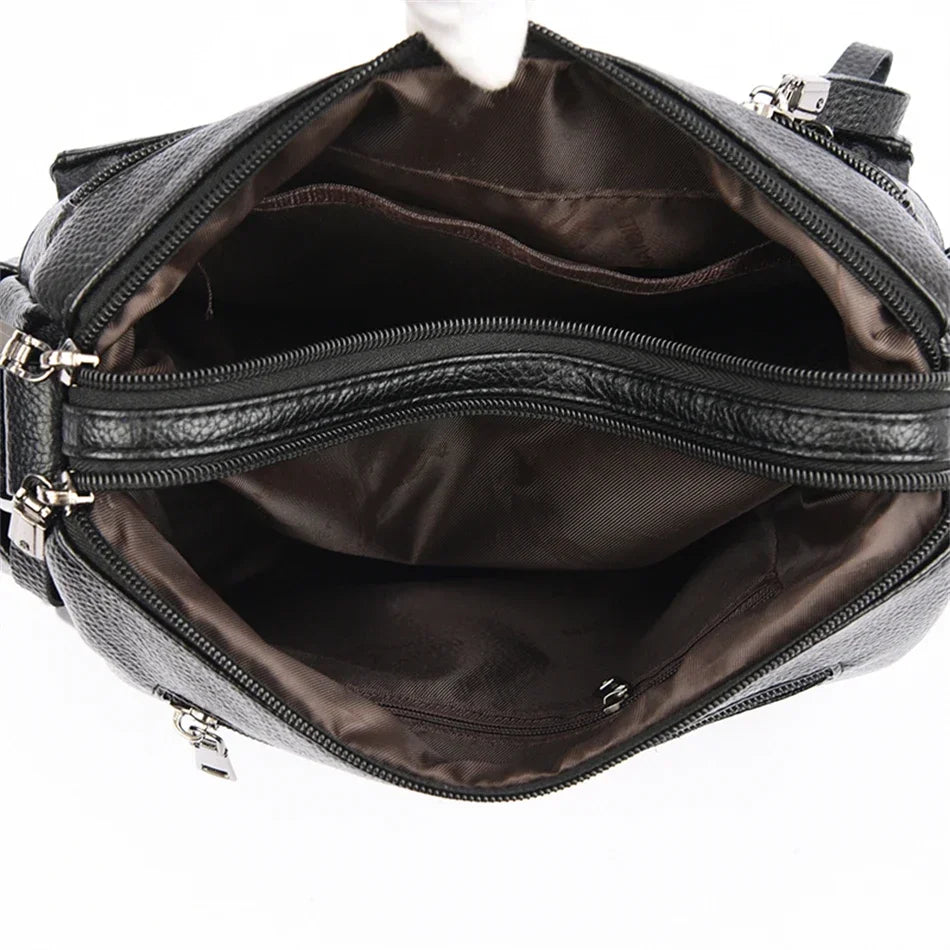 Bolso de mano de lujo con estampado de moda, gran capacidad, piel suave, bolso bandolera para mujer, bolso de hombro/bandolera, bolso de mano de diseño para mujer, bolso de mano informal.