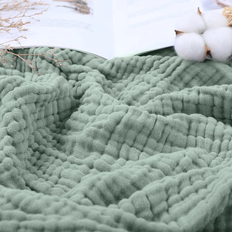 Manta Battilo 100% algodón muselina para sofá, 6 capas, transpirable, ligera, estilo bohemio, ideal para sofá cama, mantas grandes de verano.