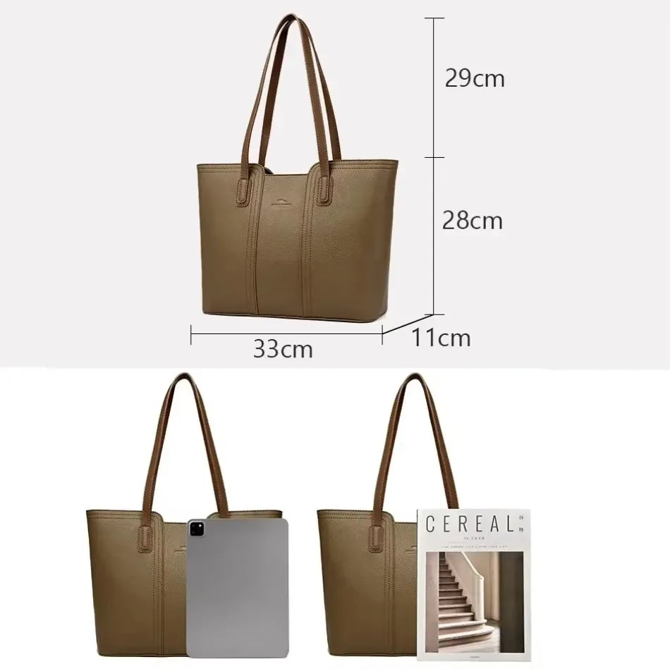 Bolso de mano de lujo con estampado de moda, gran capacidad, piel suave, bolso bandolera para mujer, bolso de hombro/bandolera, bolso de mano de diseño para mujer, bolso de mano informal.