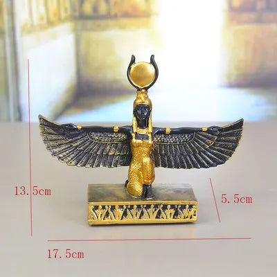 Ojo del dios águila acumótica de aproximadamente 26 cm, santo patrón del faraón, dioses del antiguo Egipto, cultura egipcia, artículos de escritorio para el hogar.