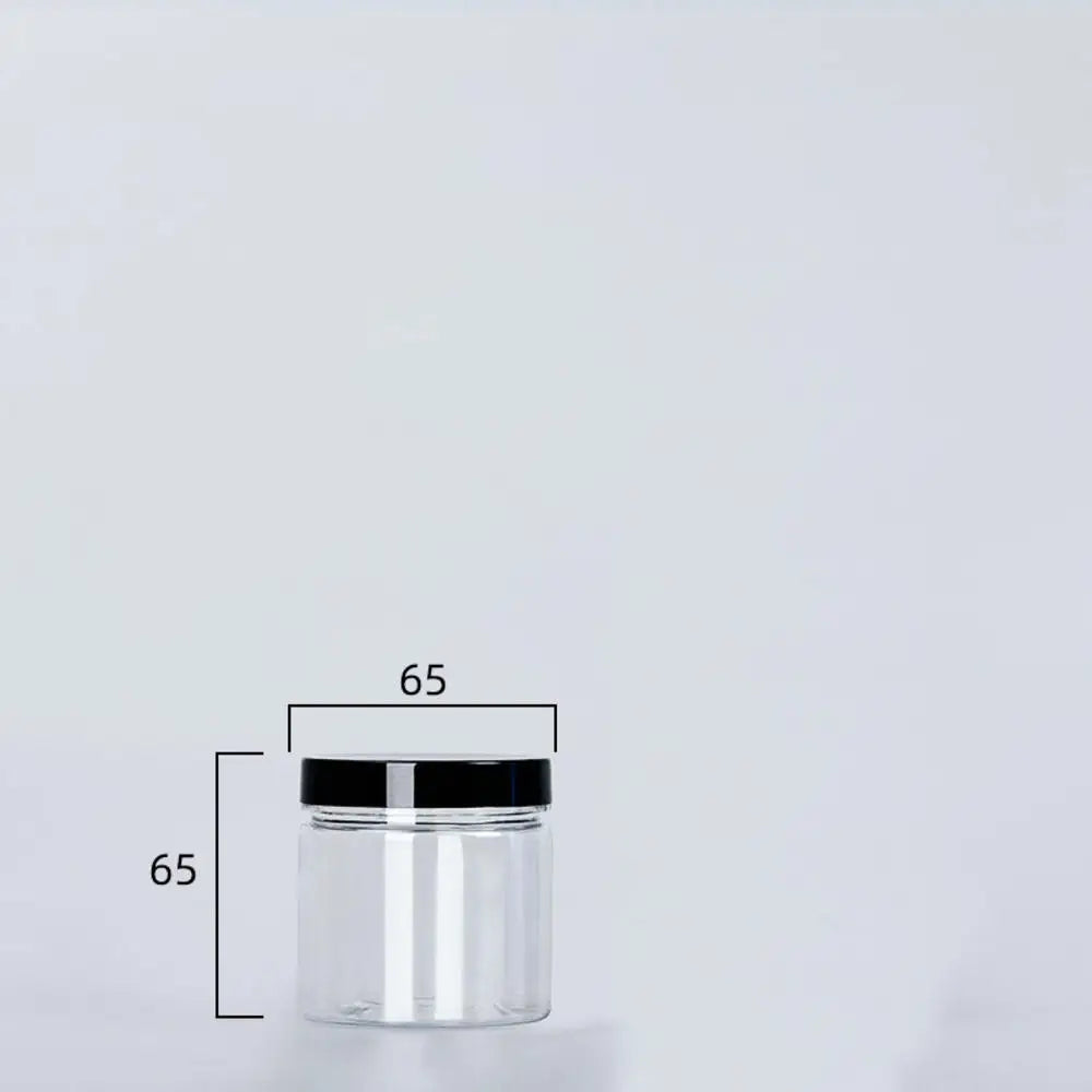 Lata transparente sellada con tapa, a prueba de olores de alimentos, envase de almacenamiento, botella para granos de café, condimentos, accesorios de cocina